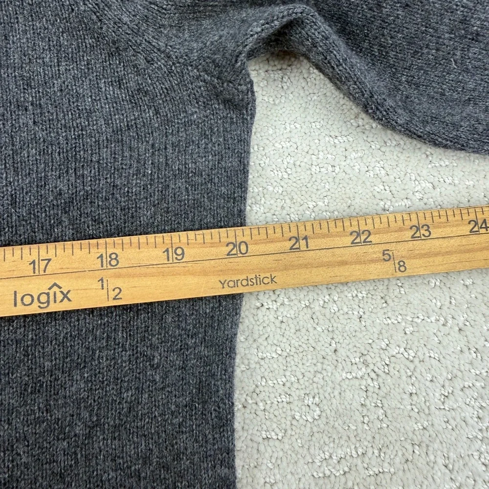 Patagonia Recycled Cashmere Crewneck Mens M Forge Grey 50525 Wool Blend Sweater